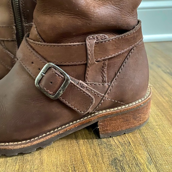 L.L. Bean Womens Brown Leather Waterproof Riding Boots Size 6 - Picture 5 of 12